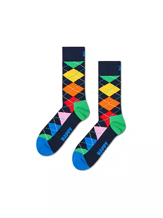 HAPPY SOCKS | Damen Socken ARGYLE 36-40 navy | 